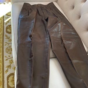Vintage leather pants